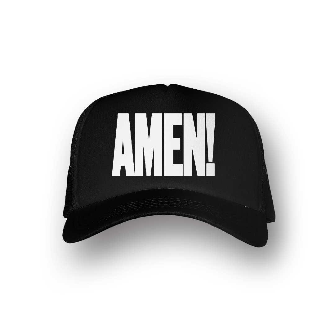 Black Amen Hat