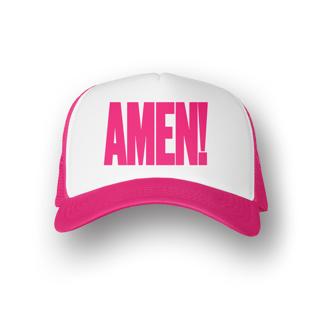 Pink Amen Hat