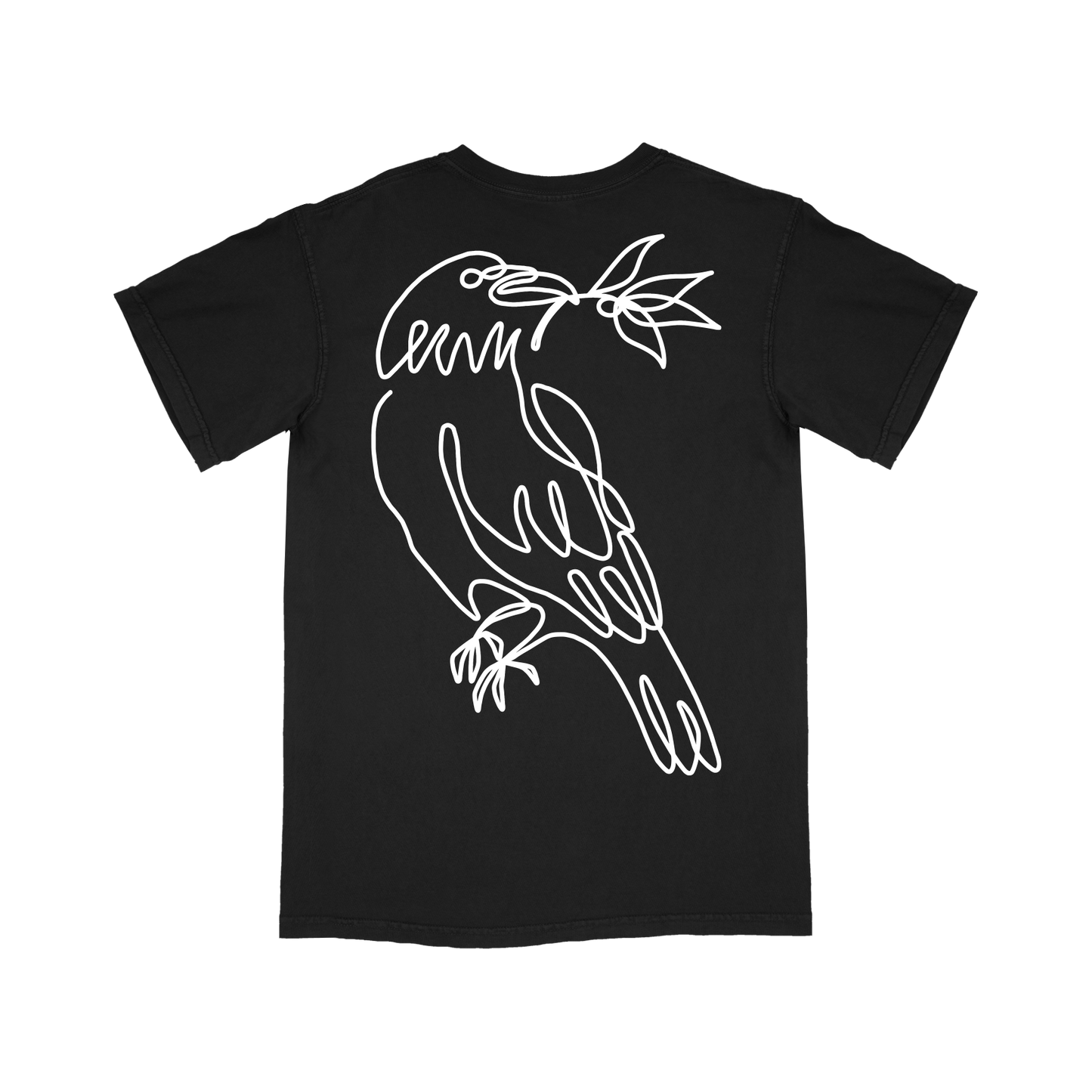 Fed by Ravens Tee Black